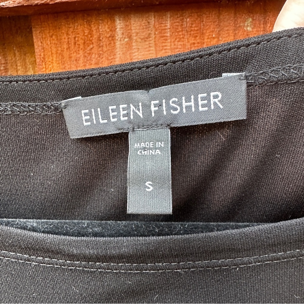 Eileen Fisher layered silk sweater - Picture 5 of 7